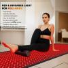 Red Light Therapy Mat Full Body, 71"x31" Red Light Blanket Infrared Light Therapy Heating Pad Super Large 1280 LEDs 660nm&850nm for Whole Body Pain Relief, Body Relax, Energy Recovery, Joint Repair view 4