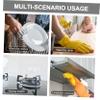 15pcs Three-Layer Scouring Sponge Non Scratch Cooking Utensils Sink Sponge Dish Scrubbers Dish Washing Scrub Kitchen for Pan Scouring Pads Pad view 2