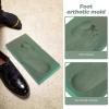 Box Foot Molding Box Oot Impression Foam Case Footprint Casting Mold Footprint Casting Kit Stamping Foam Foot Casting Kit Footprint Mold Kit Shoe Mat 3D Flue Carton Tube view 4