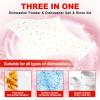 Binbata Eco Dishwasher Detergent Sheets Up To 160 Loads, Grapefruit Scent Plastic Free Dishwashing Soap Strips With High Efficient Solid Enzyme, Leaving Dishes Sparkling Clean view 2