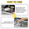Binbata Eco Dishwasher Detergent Sheets Up To 160 Loads, Citrus Lemon Scent Plastic Free Dishwashing Soap Strips With High Efficient Solid Enzyme, Leaving Dishes Sparkling Clean view 4