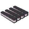20pcs Black Gift Box, Wedding Gift Box Ideal Gift Package Floral Pattern 10x10cm Wedding Gift Box Bridesmaid Proposal Box view 2