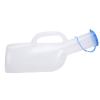 1000ML Plastic Urinal for Men with Lid Portable Men Plastic Urinal Male Elderly Bedridden Patient Urine Pee Bottle view 1