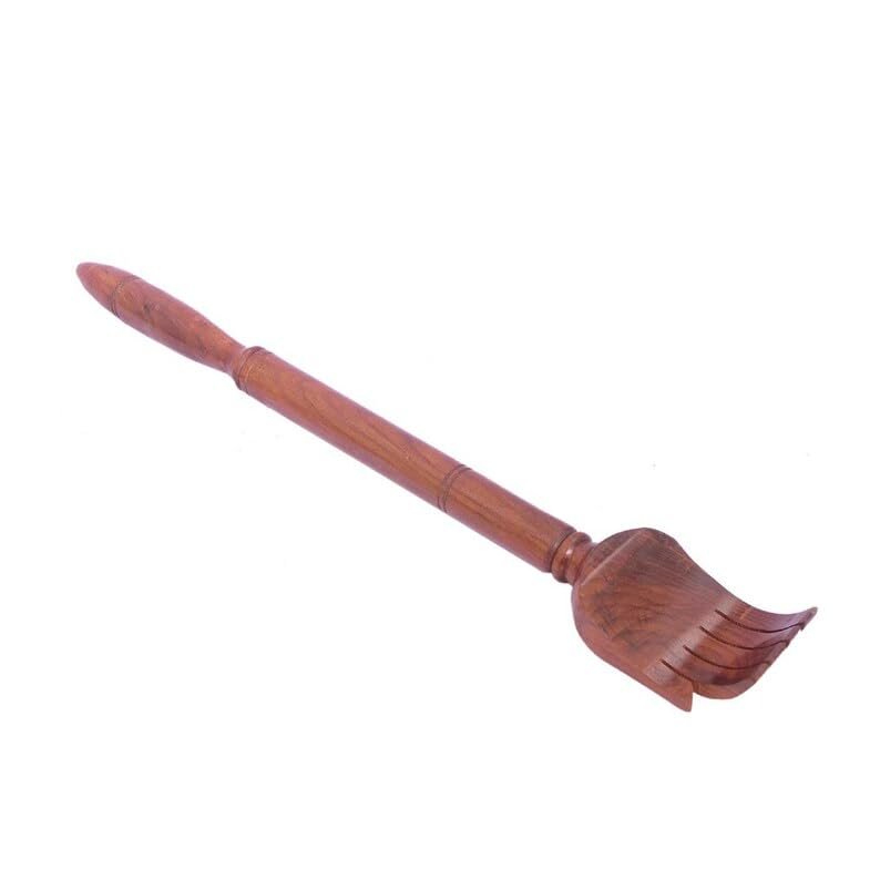 Aashita Creations Massage Tool - Back Scratcher - Wood Back Scratcher - Back Massager - Scratcher - Gift for Grandad - Practical Gift - Wooden Antique Gift