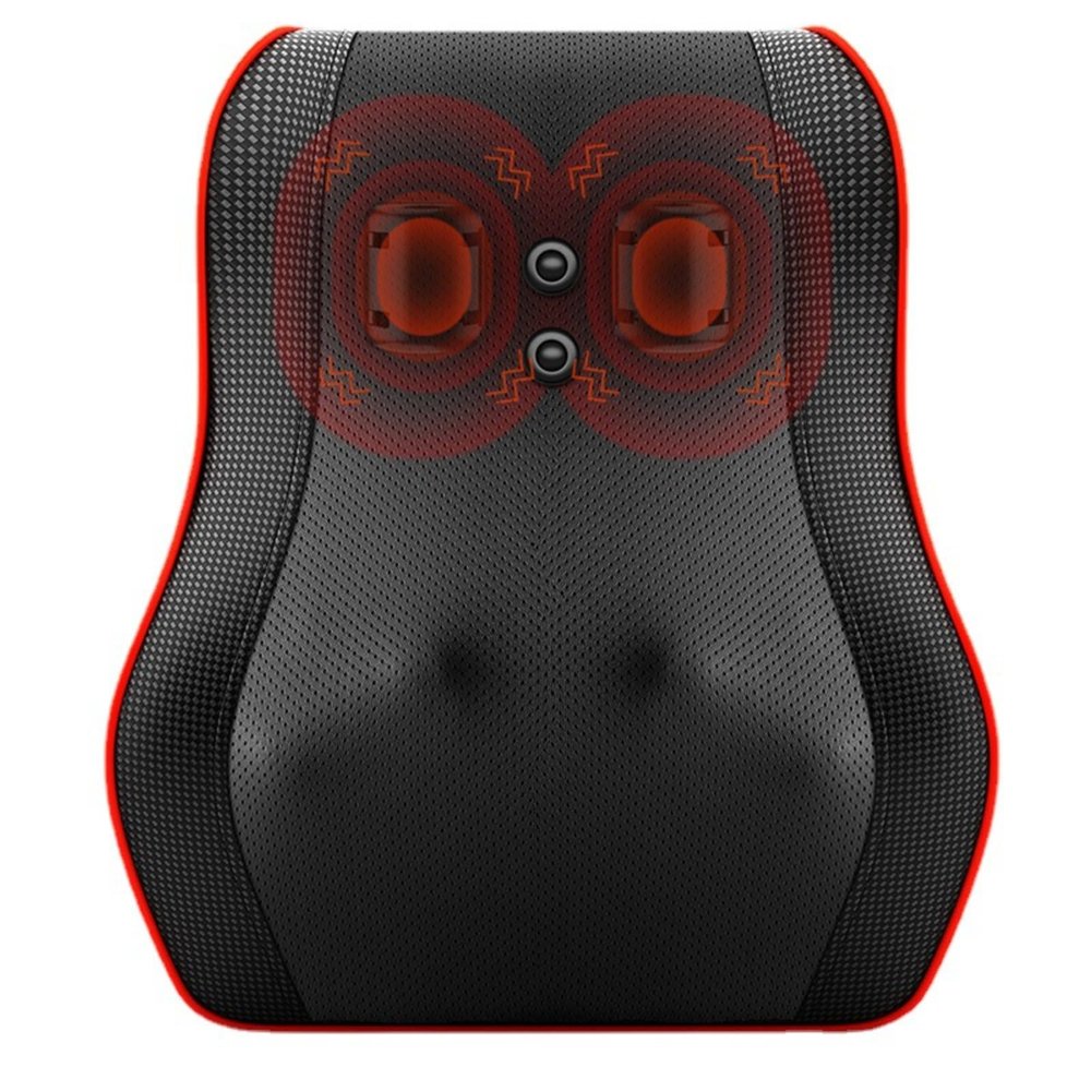 YEAHSO Back Massager, Neck and Back Massager, 3D Kneading Massage Pillow for Back, Neck, Shoulders, Legs, Gift for Men and Women Mom and Dad, Home Office and Car to Relax Stress