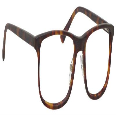 Calabria Esq 1531 Rectangular Reading Glasses +0.00 Tortoise Havana Brown Gold Men
