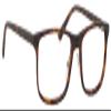 Calabria Esq 1531 Rectangular Reading Glasses +0.00 Tortoise Havana Brown Gold Men view 1
