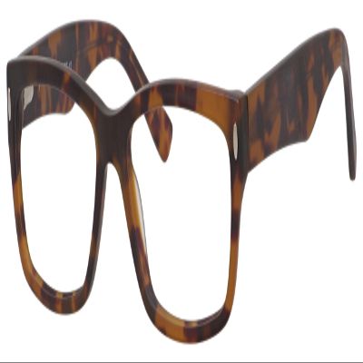 Calabria Esq 1537 Rectangular Blue Light Blocking Reading Glasses +2.25 Matte Tortoise Havana Brown Men Women