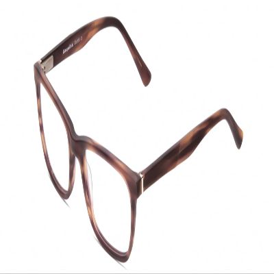 Calabria Esq 1558 Cat-Eye Reading Glasses +3.75 Matte Tortoise Havana Brown Men