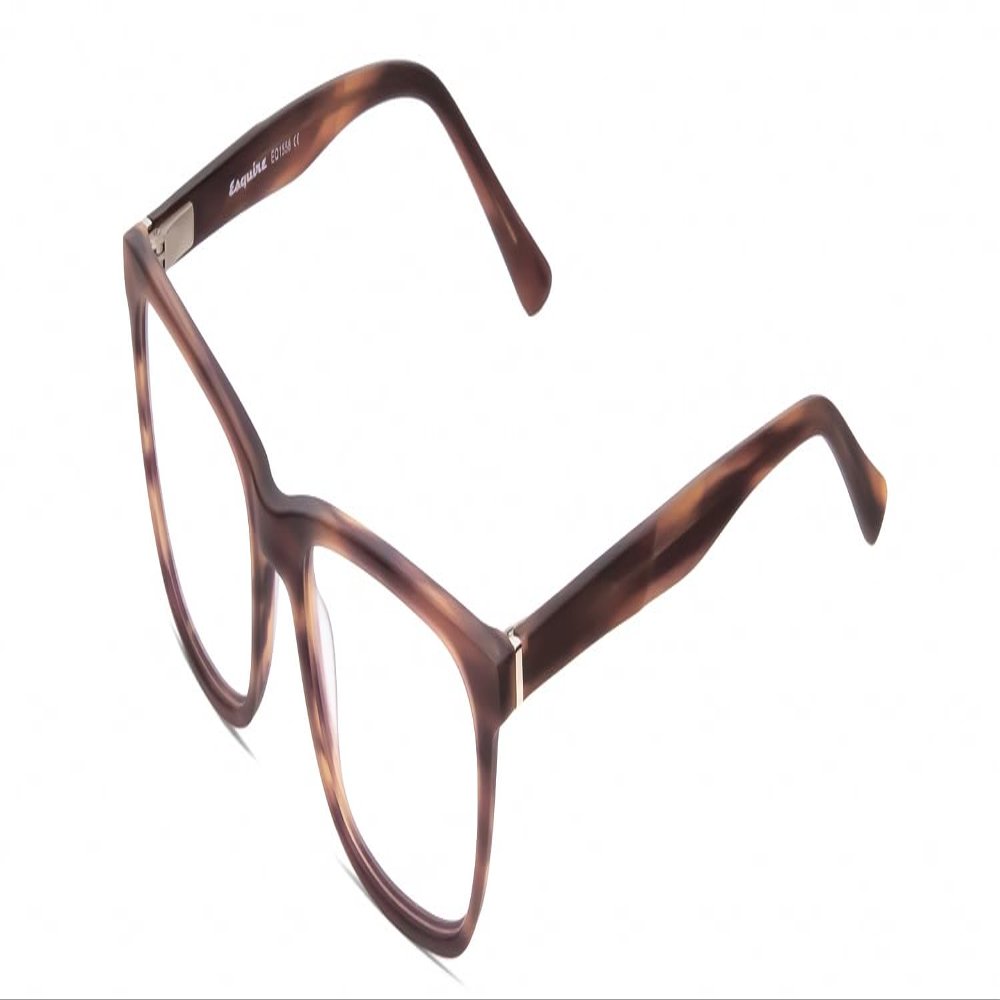Calabria Esq 1558 Cat-Eye Reading Glasses +3.75 Matte Tortoise Havana Brown Men