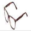 Calabria Esq 1558 Cat-Eye Reading Glasses +3.75 Matte Tortoise Havana Brown Men view 1