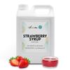 Li Cha Strawberry Syrup with Pulp (2.5kg/5.5lb Bottle) | Sweetener for Bubble Milk Tea, Boba Beverages & Desserts view 1
