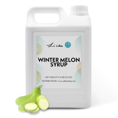 Li Cha Wintermelon Syrup (2.5kg/5.5lb Bottle)| Sweetener for Bubble Milk Tea, Boba Beverages & Desserts