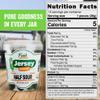 Jersey Pickles - Half Sour (Quart) - Fresh, Keto-Friendly, and Perfect for Snacks, Sandwiches, or Salads  The perfect Pickle Jars Cornichon for Families or Gatherings view 2