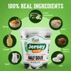 Jersey Pickles - Half Sour (Quart) - Fresh, Keto-Friendly, and Perfect for Snacks, Sandwiches, or Salads  The perfect Pickle Jars Cornichon for Families or Gatherings view 3