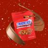 Morris National Inc Milk Chocolate Bark with Candy Bits, Festive Holiday Candies, Stocking Stuffer Treats, Resealable Bag, 5 Ounces (Snickers) view 3