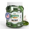Jersey Pickles - Half Sour (Half Gallon) - Fresh, Keto-Friendly, and Perfect for Snacks, Sandwiches, or Salads  The perfect Pickle Jars Cornichon for Families or Gatherings view 1