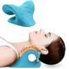 Neck Hump Corrector, Cervical Traction Device, Neck Stretcher for Pain Relief, Neck Stretcher Cervical Traction, Neck and Shoulder Relaxer, Neck Traction Device for TMJ (Blue) view 1