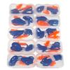 10 Pairs Corded Silicone Ear Plugs - with Plastic Carry Cases - Reusable Noise Cancelling Earplugs for Hearing Protection - Shooting Range Noise Reduction, Construction Work, Hunting Ear Protection view 1