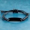 Hot Sauce Addict Spicy Food Lover Chile Bracelet, Gifts, Black Rope Bracelet, Christmas, Stocking Stuffer view 2