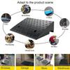 Wheelchair Ramp Rubber Wheelchair Ramp Non-Slip Threshold Ramp Portable Kerb Ramps Stabilized Handicap Ramps Indoor Outdoor Scooter Ramp Anti-Slip view 3