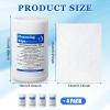 Threlaco 4 Pack Hearing Aid Wipes 640 Counts Large Canister Cleaning Towelettes 160 Per Canister for Hearing Aids Cleaner Wipes for Earwax Earbuds Sweat Earplugs Amplifier Removal view 2