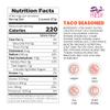 Dojo Fresh Taco Seasoned Plant Protein Mix  Plant Based Meat Alternative for Meatless Tacos Burritos Enchiladas and More - Vegan, Soy Free, Non-GMO, Shelf Stable - 31g Protein Per Serving, (8 oz Pack of 1) view 2