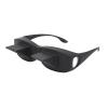 Laying Down Lazy Glasses, Reading in Bed Prism Glasses Lie Down Horizontal Glasses Lazy Spectacles Eyeglasses for Watching TV Phone Tablet Game Play view 1