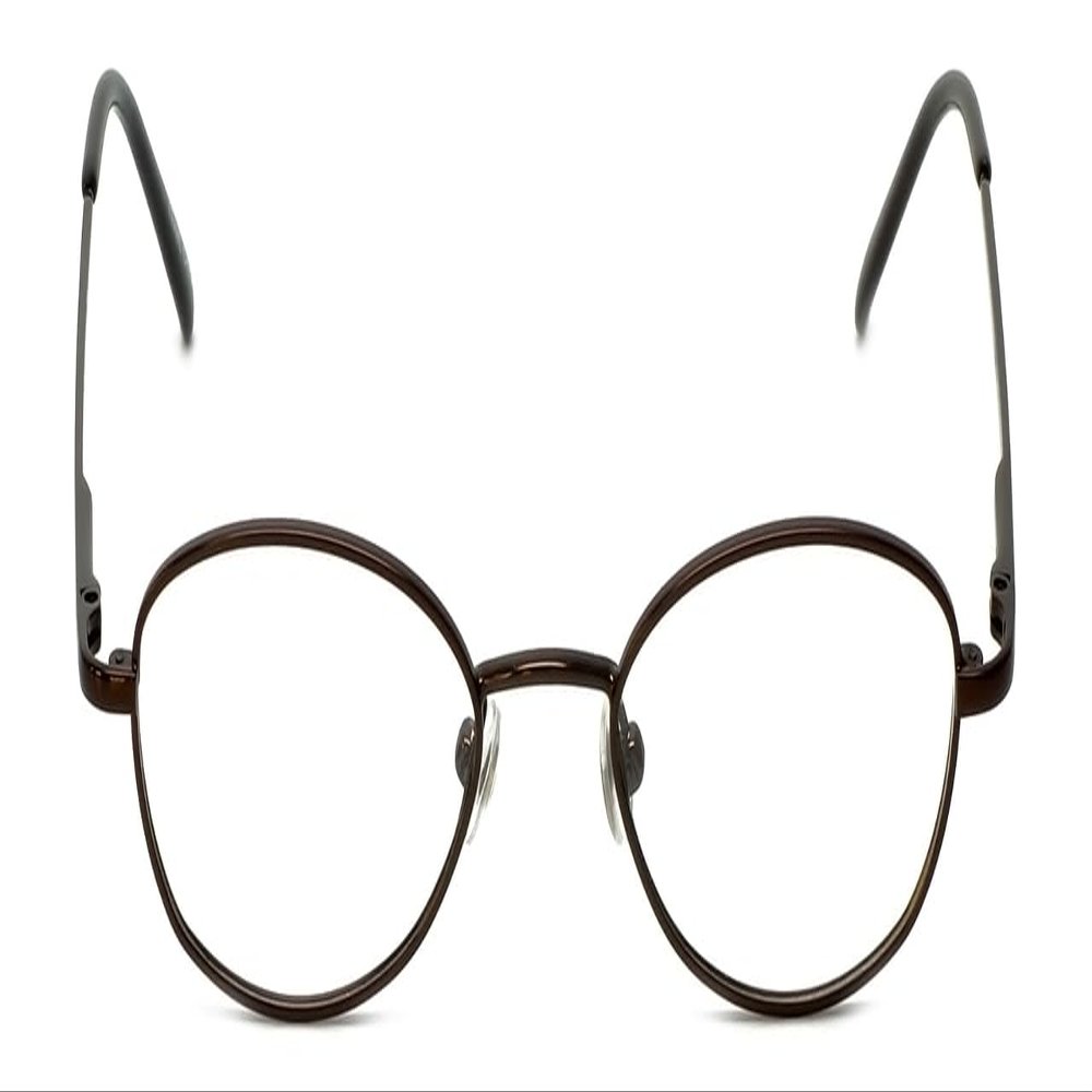 Calabria Flex Collection KIDS 76 Oval Reading Glasses +5.00 Brown Girls