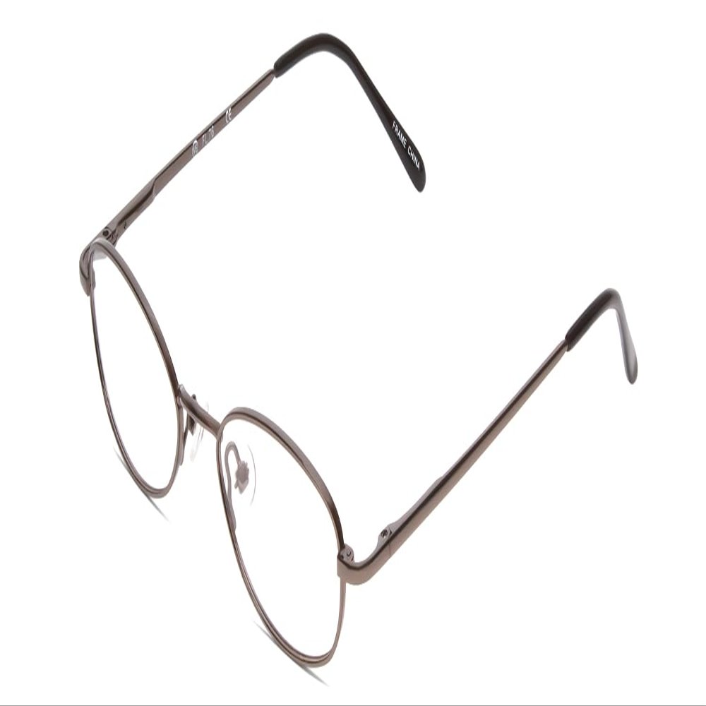 Calabria Flex Collection KIDS 76 Oval Reading Glasses +3.75 Shiny Black Gunmetal Girls