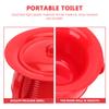 WOFASHPURET Thickened Plastic Urine Basin with Lid Portable Male Urinal Bottle for Adults and Kids Leak-Resistant Spittoon Pot for Home Travel Camping Easy to Clean 8.07X8.07X5.51 Inches view 4