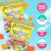 AriZona Lemonade Fruit Snacks, Sour Lemonade - 0.9 oz, 10 count Box view 3
