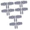 Gatuida 6pairs Soundproof Earplugs Creative Hearing Protectors for Sleeping Studying Swimming Earbuds for Noise Reduction and Comfort view 1
