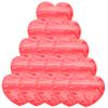 Gatuida 50 Pcs Heart Shaped Heart Pvc Storage Bag Small Cellophane Bags Cellophane Bags for Cookies Shape Jewelry Jewelry Pouches Earring Candy Earrings Child view 1