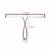 10inch Water Cleaning Squeegee for Bathroom Car or Kitchen Top Stainless with Silicon Rubber 3 Choice (Finish) view 2