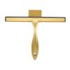 10inch Water Cleaning Squeegee for Bathroom Car or Kitchen Top Stainless with Silicon Rubber 3 Choice (Gold) view 2