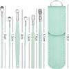 6 Pcs Ear Wax Removal Kit,Ear Cleaner Tools: Mini Portable Ear Scope with Stainless Steel 360 Spiral Ear Massage Cleaning Tool for Adults Kids - Ear Wax Remover with Storage Box view 4