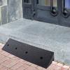 Wheelchair Ramp Wheelchair Ramp Solid Rubber Threshold Ramp Non-Slip Scooter Ramp for Room Door Handicap Ramps Wear-Resistant Kerb Ramps Anti-Slip view 4