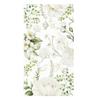 100 White Floral Guest Napkins Disposable Spring Blossom Hand Towels Decorative Wildflower Greenery Paper Dinner Napkin for Bathroom Toilet Powder Room Wedding Birthday Bridal Party Decor view 1