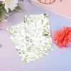 100 White Floral Guest Napkins Disposable Spring Blossom Hand Towels Decorative Wildflower Greenery Paper Dinner Napkin for Bathroom Toilet Powder Room Wedding Birthday Bridal Party Decor view 2