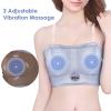 3-in-1 Heating & Vibration Massage Bra, Chest Massager Breast Enhancement Instrument Massage Device,Wireless USB Rechargeable, for Women Chest Shaping, Postpartum Recovery view 4