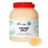 Li Cha Lychee Jelly (3.8kg/8.4lbs Container) | Topping for Bubble Milk Tea, Boba Beverages & Desserts view 1
