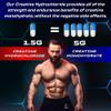 eFlow Creatine Capsules, HCL Creatine Pills - Creatine Supplement for Men & Women, Muscle Builder, Endurance, Strength, with AstraGin and Senactiv (1500mg, 90 Capsules) view 2
