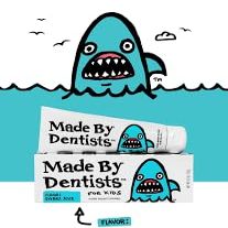 Made by Dentists Kids' Shark Fluoride Anticavity Toothpaste - Watermelon - 4.2oz Eyeball Juice 3 Pack