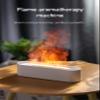 150ML Essential Oil Diffuser Aromatherapy Machine,7 Colors Modes Changed Flame Light,Fire Humidifier Waterless Auto-Off,3 Timer Mode, for Home Bedroom,Office Gym Spa Yoga (Black A) view 2