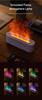150ML Essential Oil Diffuser Aromatherapy Machine,7 Colors Modes Changed Flame Light,Fire Humidifier Waterless Auto-Off,3 Timer Mode, for Home Bedroom,Office Gym Spa Yoga (White A) view 4