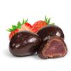 Dark Chocolate Covered Dried Strawberries by It's Delish, 5 Lbs Bulk Bag | Gourmet Dark Chocolate Covered Strawberry Fruit Snacks Bulk Chocolate Candy | Vegan, Kosher view 2