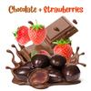 Dark Chocolate Covered Dried Strawberries by It's Delish, 2 Lbs Bulk Bag | Gourmet Dark Chocolate Covered Strawberry Fruit Snacks Bulk Chocolate Candy | Vegan, Kosher view 2