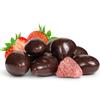 Dark Chocolate Covered Dried Strawberries by It's Delish, 2 Lbs Bulk Bag | Gourmet Dark Chocolate Covered Strawberry Fruit Snacks Bulk Chocolate Candy | Vegan, Kosher view 4