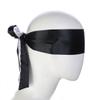 Black Adult Blindfold Satin Eye Mask Adjustable Blindfold Soft Satin Sex Eye Covers Mask 59 Inch Bdsm Mask view 4